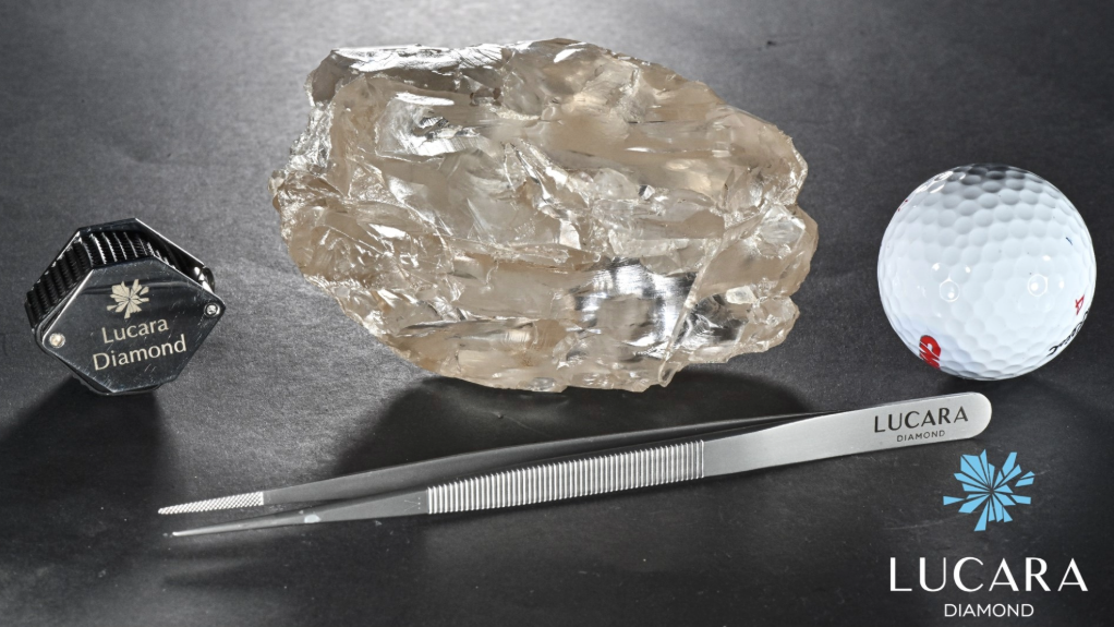 The 2 492 ct diamond from the Karowe diamond mine in Botswana