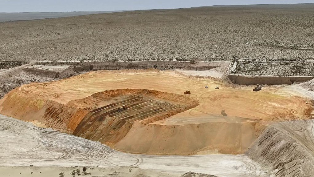 Eneabba stockpile