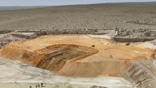 Eneabba stockpile