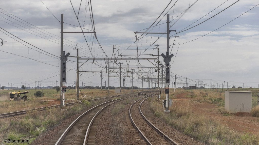 Railway lines in Southern Africa