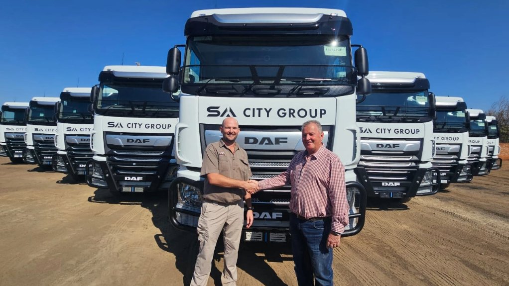 Logistics operator links up with DAF trucks