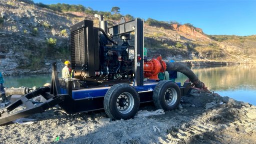 A generic image of a dewatering pump