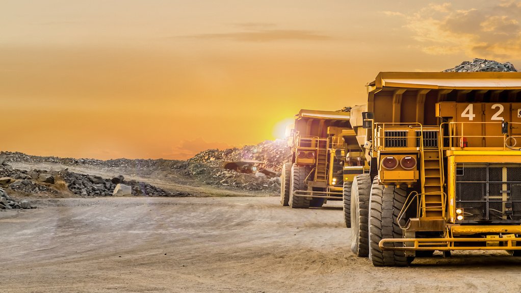 Image of heavy mining truck