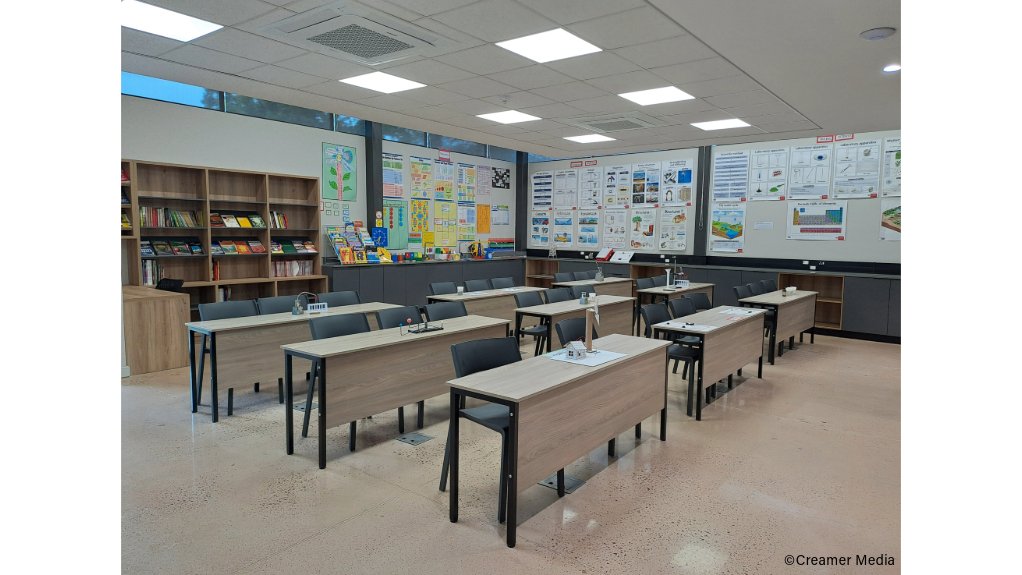 An image showing the Toyota Teach science room 