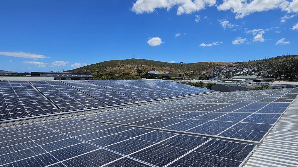 An image of solar panels on a roof