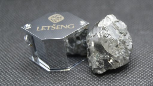 The 122.2 ct diamond recovered at Letšeng