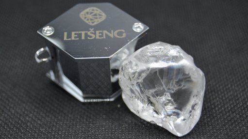 The 126.21 ct diamond recovered at Letšeng on September 6