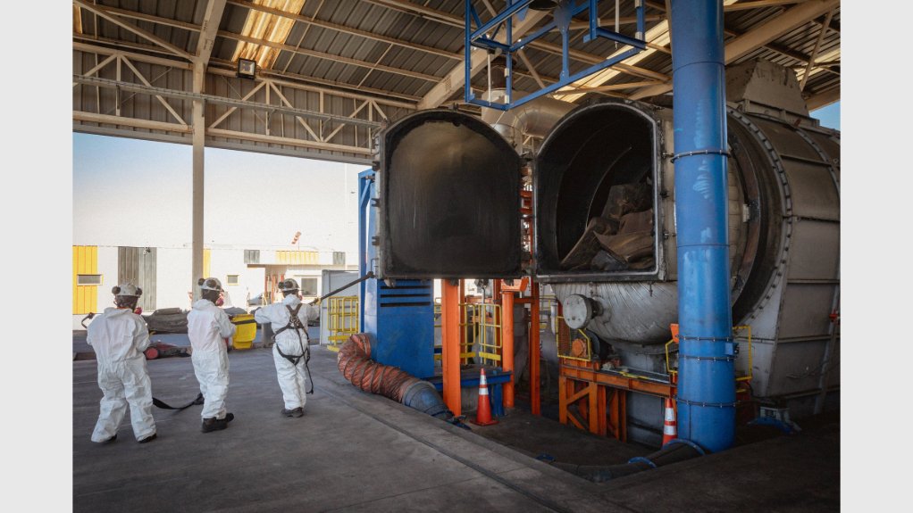 An image showing Kal Tire's thermal conversion facility 