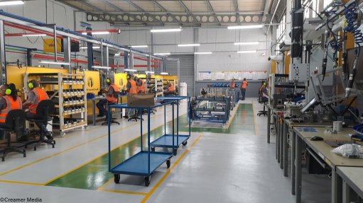 An image showing the inside of NCM's HRD plant 