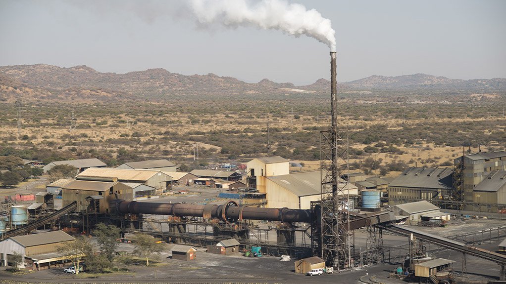 An image showing Bushveld Minerals' Vametco plant 