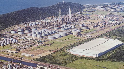 An image showing the Sapref refinery 