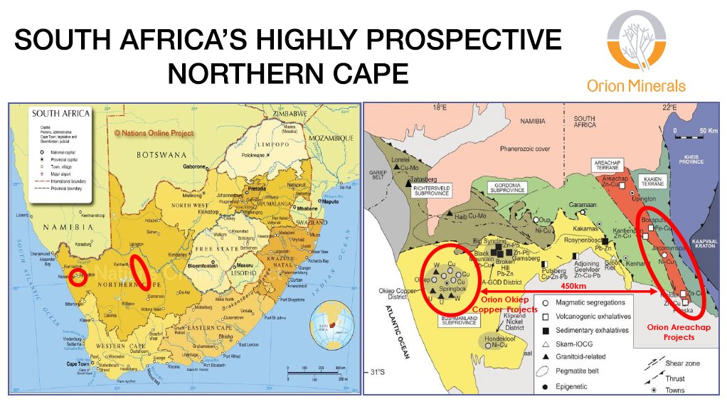 South Africa's prospective Northern Cape.