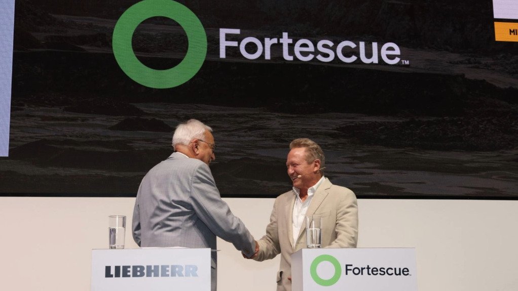 Fortescue signs $2.8bn green equipment partnership with Liebherr