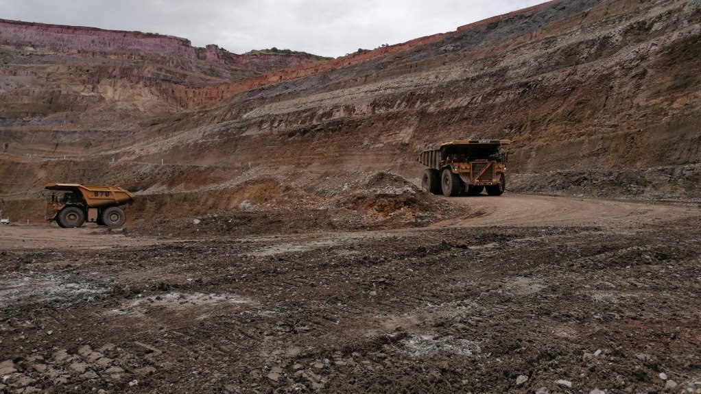 A generic image of an open pit mine