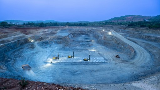 A generic image of an open pit mine