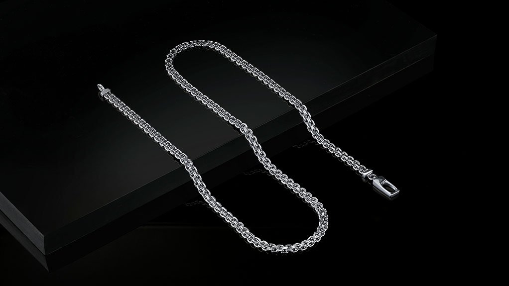 An image showing jewellery from the Men of Platinum 2023 Collection 