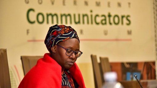 Government Communication and Information System Acting Director-General Nomonde Mnukwa