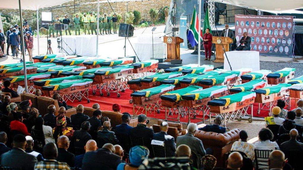 ANC wants to continue repatriating freedom fighters who passed away in exile, as some remains brought back