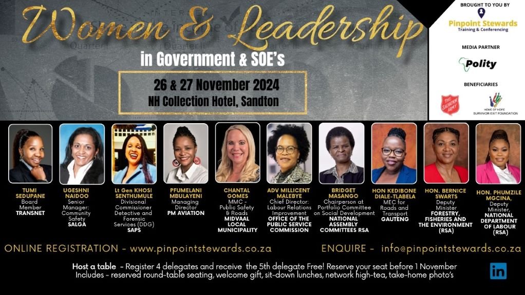 3rd Annual Women & Leadership in Government and SOE’s