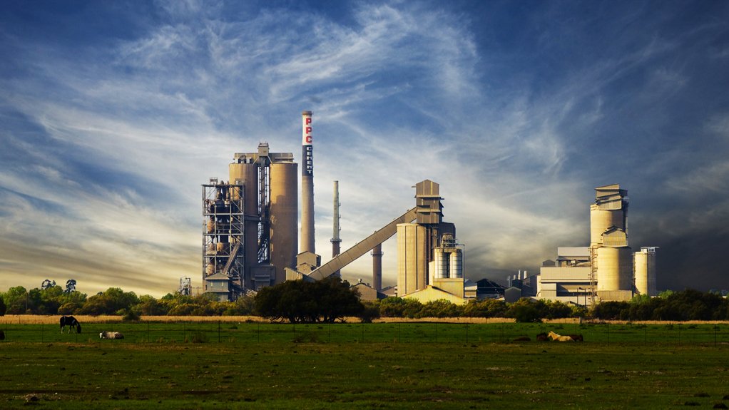 One of PPC's South African manufacturing plants