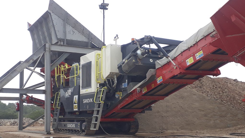 Providing local support is a key aspect of growing the crushing and screening business for Sandvik in Zimbabwe