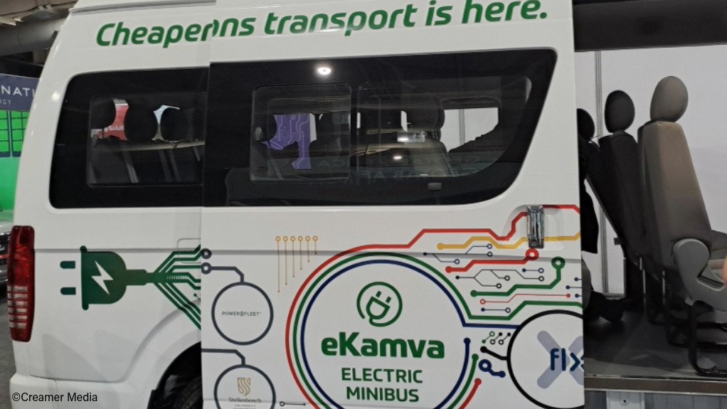 The eKamva electric taxi