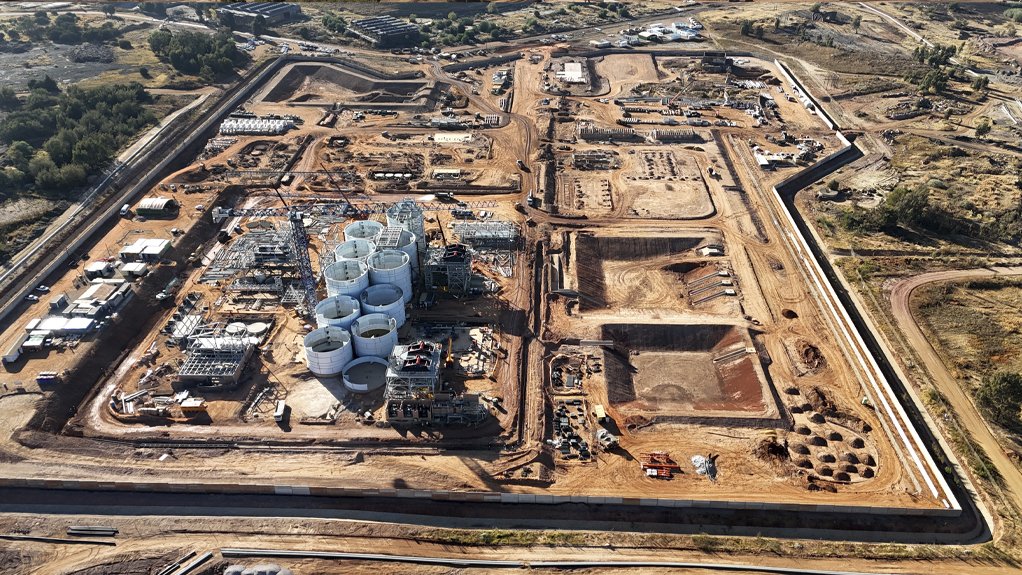 Mogale gold recovery plant.