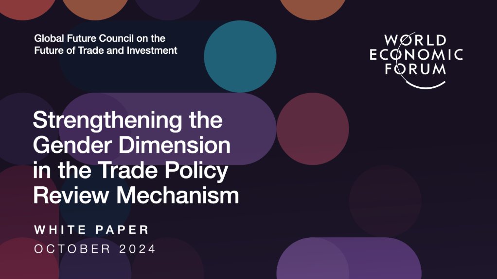  Strengthening the Gender Dimension in the Trade Policy Review Mechanism  