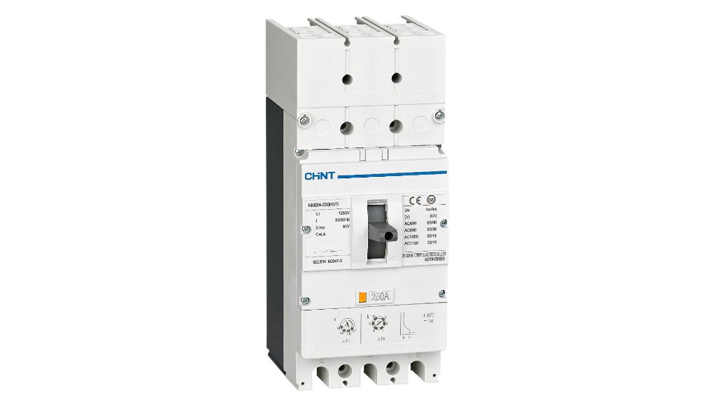 an NM8N-high-voltage series circuit breaker manufactured by Chint