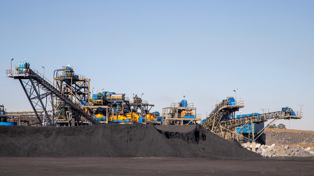 An image of the construction site at the Bekezela colliery