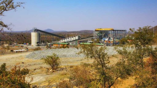 The Unki concentrator plant in Zimbabwe