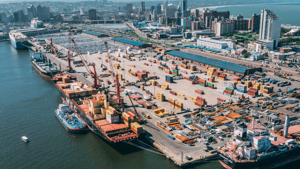 The Durban port