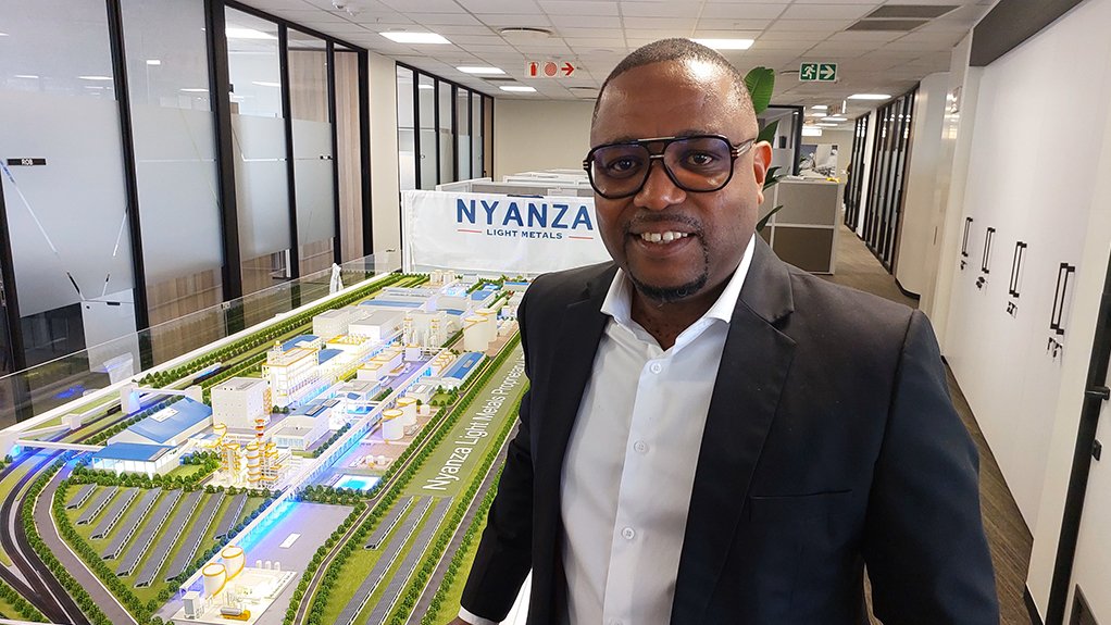 Nyanza Light Metals  CEO Donovan Chimhandamba.