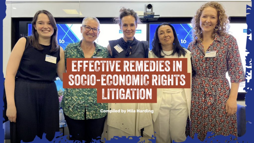 Effective remedies in socio-economic rights litigation