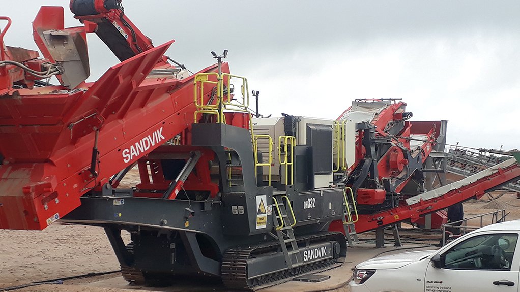 Image of Sandvik heavy machinery