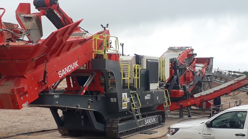 Image of Sandvik heavy machinery