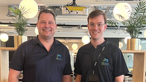 GoMetro CEO Justin Coetzee and GoMetro EV-FIT project lead Christopher de Saxe