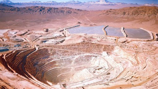 The Escondida copper mine in Chile