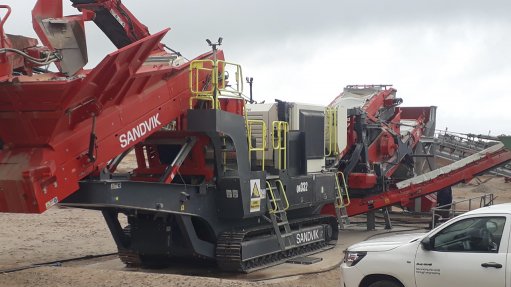 CRUSHERS, SCREENS AND FEEDERS The Sandvik Zimbabwe operation provides support for Sandvik Rock Processing’s range of crushers, screens and feeders 