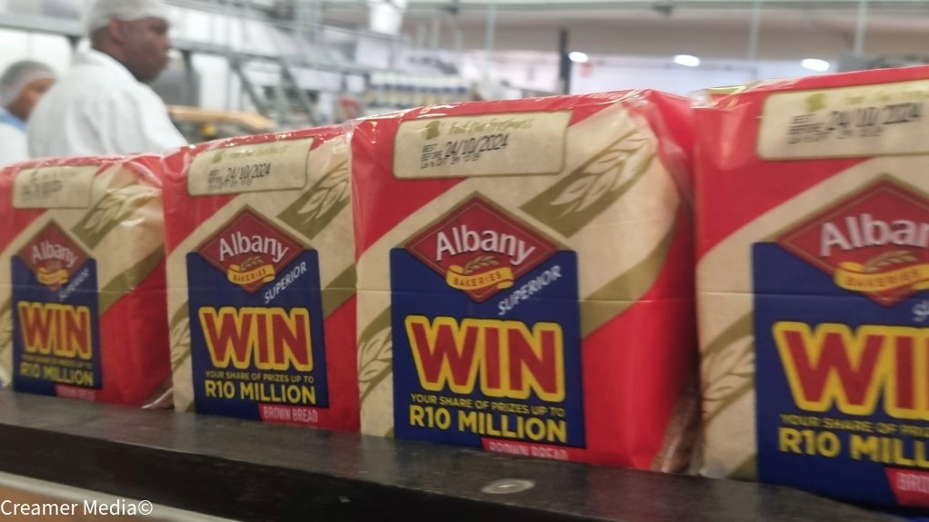 Albany broad bread bagged