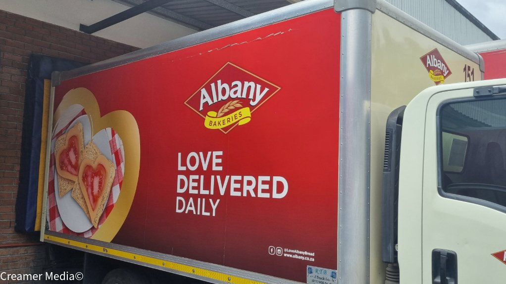 Albany delivery truck