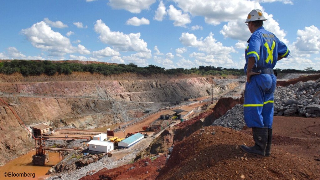 A copper mine in Zambia