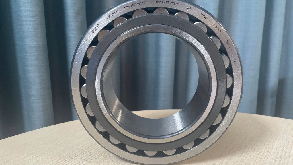 The above image depicts SKF and voestalpine Wire Technology spherical roller bearing prototype