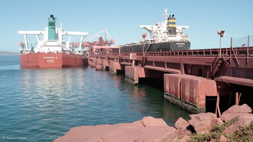 The Saldanha Bay port