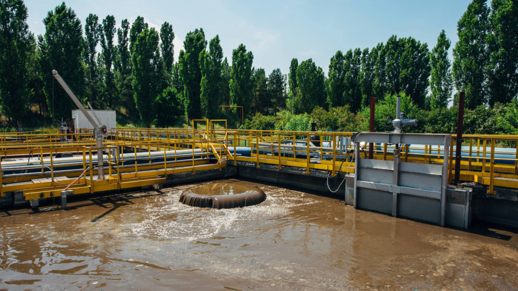 Image of a wastewater treatment plant