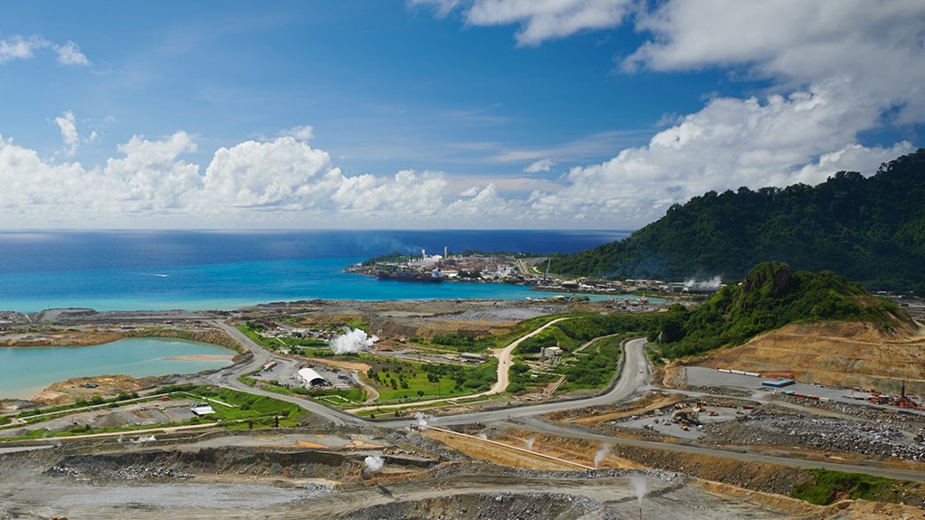 The Lihir gold mine in Papua New Guinea