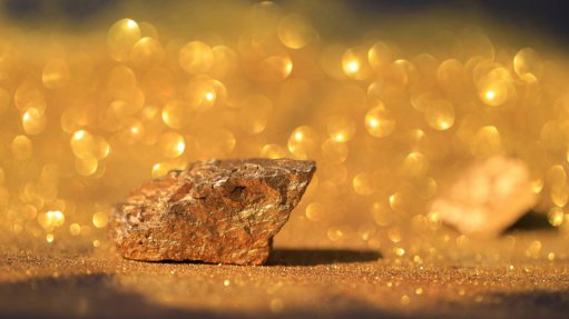 An image showing a gold nugget 