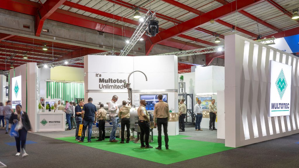 Multotec’s Electra Mining Africa 2024 stand highlighted its commitment to sustainability