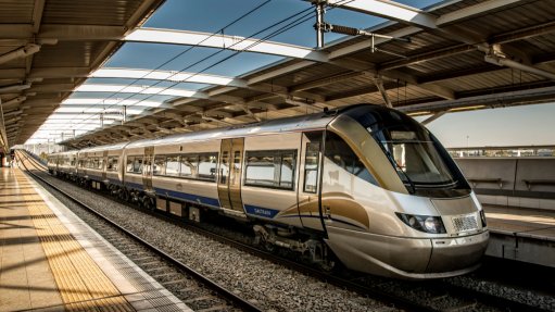 An image showing the Gautrain 