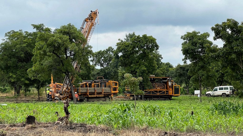 Drilling at the Kambale graphite project in Ghana